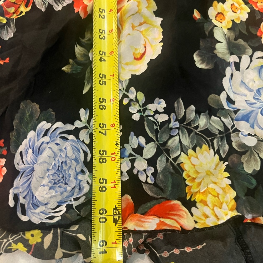 Johnny Was Floral Embroidered straps long floral dress - Picture 10 of 15